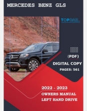 MERCEDES BENZ GLS 2022-2023 OWNERS MANUAL